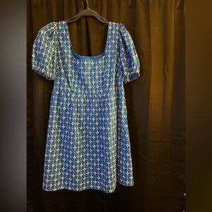 Rhode x Target Blue Eyelet Mini Dress - Women’s Size XXL